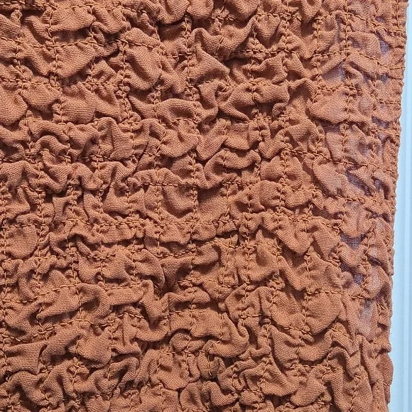 Free People Scarlett Smocked Cutout Mini Dress | Size Small - Picture 4 of 4